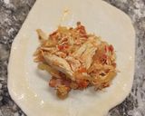 Foto del paso 6 de la receta: Empanada de tinga de pollo y chorizo