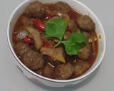 Foto langkah ke 3 dari resep Bola bola daging teriyaki pedas.