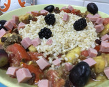 Foto del paso 2 de la receta: Ensalada de arroz y frutas con pavo y atún