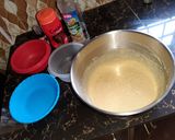 A picture of step 8 of Red velvet chocolate marble cake.