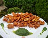 A picture of step 3 of Prawns Fry.