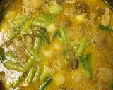 A picture of step 5 of Soto Sapi/Traditional Indonesian Yellow Soup.