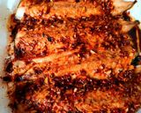 A picture of step 4 of Mackerel in the oven with garlic.