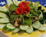 รูปขั้นตอนการทำที่ 5 ของ ลาบหมูเจกับผักเคียง