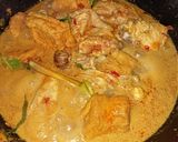 Foto langkah ke 3 dari resep Rendang ayam tahu.