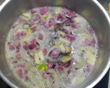 Une image de l'étape 4 de Soupe de Radis meat / pâtisson.