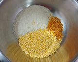 A picture of step 1 of Rajwadi Khichdi.