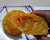 🇮🇳 तिरंगा केक 🇮🇳 (tiranga cake recipe in Hindi) रेसिपी चरण 5 फोटो