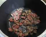 Foto del paso 2 de la receta: Carne guisada con arroz y con cabellos de ángel
