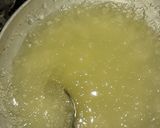 A picture of step 4 of Lemon sarbet.