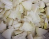A picture of step 2 of Kohlrabi Fry.