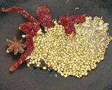 A picture of step 1 of Prawn & Mushroom Xacuti.