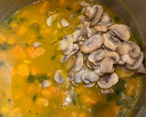 Foto del paso 5 de la receta: Crema de boniato y champiñones