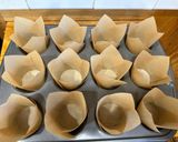 A picture of step 1 of Banana Coconut Muffins.