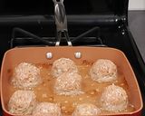A picture of step 4 of Turkey Meatballs.