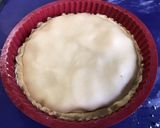 Une image de l'étape 6 de Tarte renversée aux pêches de vigne et amandes.