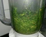 A picture of step 2 of Green chutney.