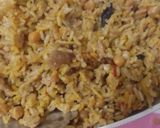 A picture of step 6 of Punjabi style Chana Pulao 🍛🍛🍛.