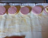 Sajtkrém, alma, párizsi leveles tésztában (Bundás buci) recept fázis 4 fotója