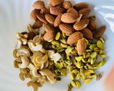 A picture of step 2 of Almond and date roll.