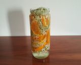 A picture of step 2 of Elderflower Syrup.