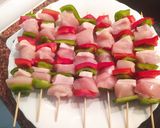 Foto del paso 1 de la receta: Brochetas de pollo