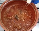 A picture of step 9 of Dahi Gosht(yoghurt Curry).
