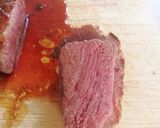 Une image de l'étape 4 de Magret de canard, frites de patate douce 🍠 et sauce au miel 🍯.
