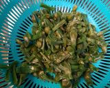Foto langkah ke 1 dari resep Tumis sayur genjer.