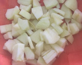 Foto del paso 3 de la receta: Trucha con salsa de manzana, mostaza y queso de Cabra