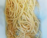 # 23 04 26 Remek kis vacsora, cukkini brokkoli spagetti parmezán combó recept fázis 6 fotója