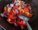 A picture of step 1 of Paneer curry.