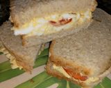 Foto del paso 2 de la receta: Sandwich de huevo y tomate