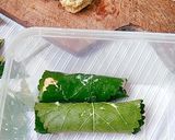 Foto langkah ke 5 dari resep Tempura Krispi Bungkus Daun Murbei.