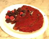 Foto del paso 4 de la receta: Panqueques de remolacha y avena