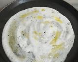 A picture of step 2 of Ulli karam dosa.