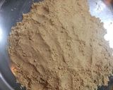 A picture of step 4 of Atta Gud Ladoo / Wheat Flour Jaggery Ladoo.