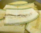A picture of step 3 of Banana bajji/valakai bajji.