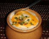 A picture of step 11 of Kesar Badam Matka Kulfi.