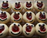 A picture of step 8 of Vickys Red Nose Day Cookies, GF DF EF SF NF.