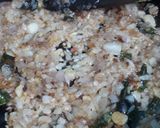 A picture of step 2 of Panch misali dal.