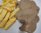 Foto del paso 7 de la receta: Solomillo de cerdo con salsa de champiñones