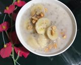 Hình bước làm 3 của món Chè chuối bột báng