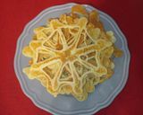Halloweeni pókháló amerikai palacsintából recept fázis 8 fotója