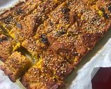 A picture of step 5 of Undvo/Hondhvo Gujarati savoury cake.