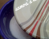 A picture of step 6 of Sinasir with soup.