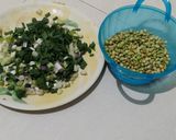 ग्रीन ओनियन आणि तुरीच्या दाण्याची भाजी ( green onion ani turichya danyachi bhaaji recipe in marathi रेसिपी स्टेप 1 फोटो 