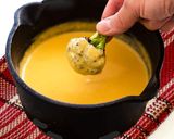 A picture of step 6 of Cheesy spicy broccoli bites.