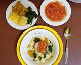 Foto langkah ke 7 dari resep Bubur Manado (Tinutuan) rice cooker.