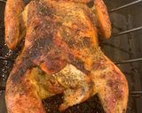 A picture of step 3 of Greek Rotisserie Chicken.